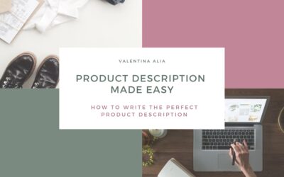 How to write the perfect Product Description